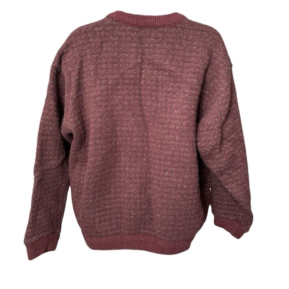 Vintage L.L. Bean Thick Wool Blend, Made in Norway, Fisherman Knit, XXL - Picture 6 of 10